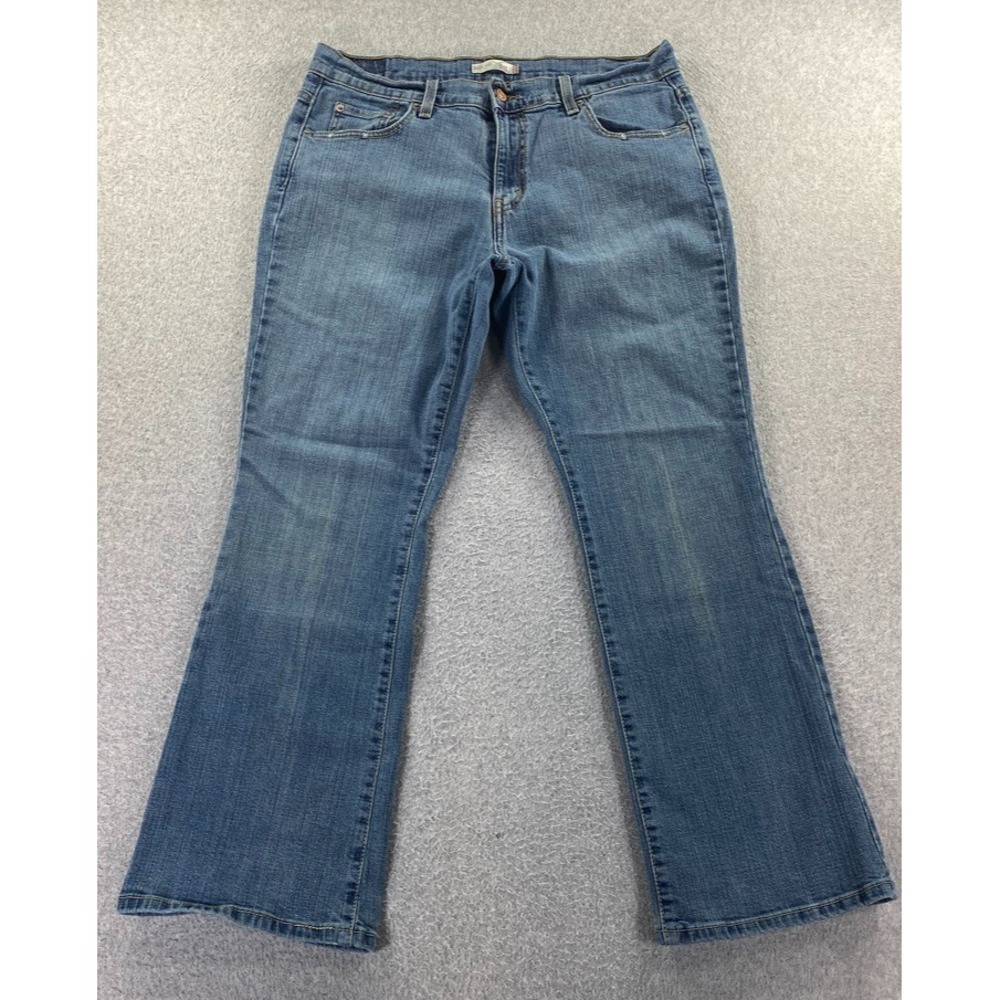 Levi's 515 Boot Cut Women's Size 14‎ S Denim Blue Jeans Western Rodeo (34x30)